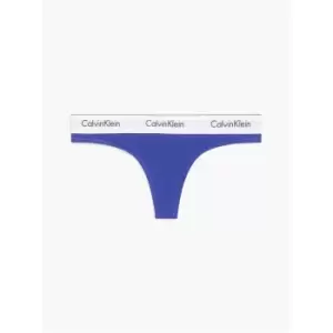 Calvin Klein Modern Cotton Thong - Blue