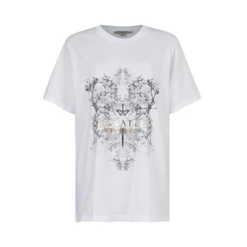 AllSaints Vigeo Boyfriend Tee - Optic White