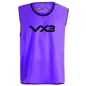 VX-3 Hi Viz Mesh Training Bibs Youths - Purple