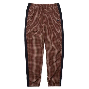 Lacoste Check Track Pants - Brown QRN