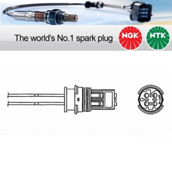 NGK OZA457-EE12 / 97070 Lambda Sensor Zirconia Type Oxygen O2 Exhaust Probe