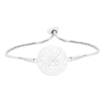 Biba BIBA Logo Disk Bracelet - Silver