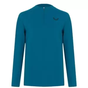 CASTORE Half Zip Base Layer - Blue