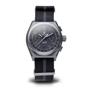 BOLDR Venture Rally II Wells 201 Black/Grey Nylon Strap Wristwatch