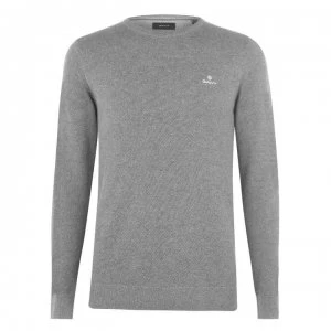 Gant Gant Crew Neck Jumper - Grey 092