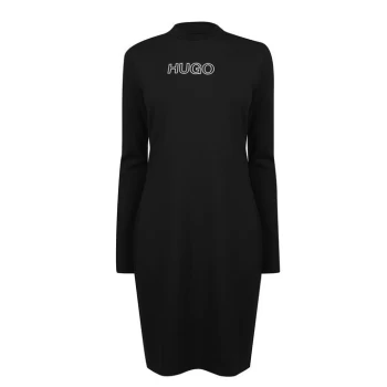 Hugo Dassy Dress - Black