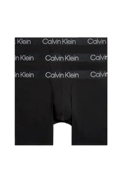 Calvin Klein 3 Pack Modern Structure Boxer Brief Black