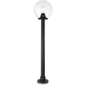 Ideal Lux Classic - 1 Light Outdoor Bollard Light Trasparent IP44, E27