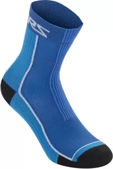 Alpinestars Summer 15 Socks, black-blue, Size S, black-blue, Size S