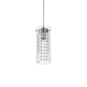 Iguazu' 1 Light Ceiling Pendant Chrome, E14