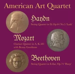 American Art Quartet Haydn/Mozart/Beethoven by Joseph Haydn CD Album