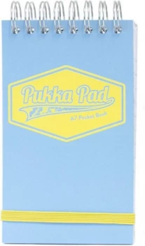 Pukka A7 Pastel Pocket Book Blue/Pink/Mint PK6