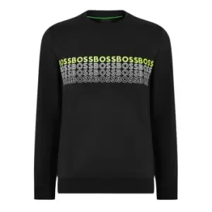 BOSS Salbo 1 Logo Sweatshirt - Black