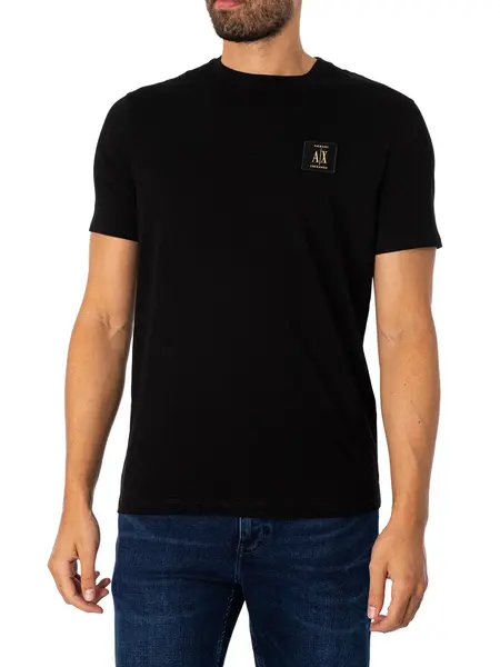 Armani Exchange Box Logo T-Shirt Black S