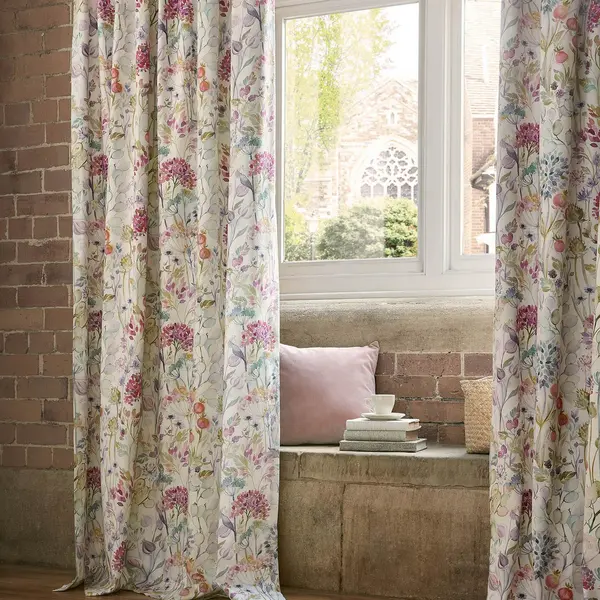 Voyage Maison Country Hedgerow Curtains, 229 x 183cm, Lotus