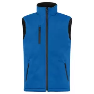 Clique Mens Softshell Padded Gilet (S) (Royal Blue)