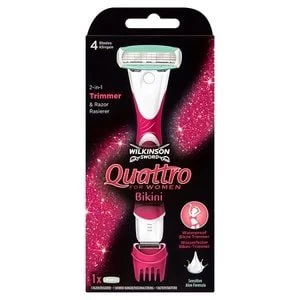 Wilkinson Sword Quattro For Her Bikini Razor