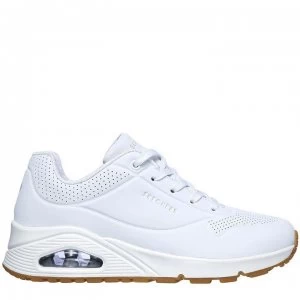 Skechers UNO Stand On Air Trainers Womens - White