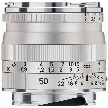 Zeiss Planar T 50mm f/2 ZM Silver