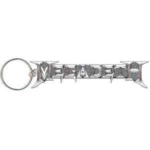 Megadeth - Grey Logo Keychain