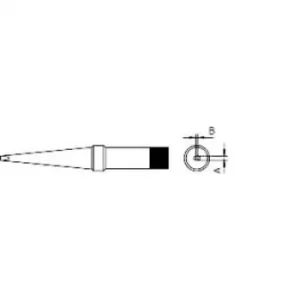 Weller 4PTK7-1 Soldering tip Long Tip size 1.2mm Content