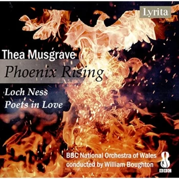 BBC National Orchestra of Wales - Thea Musgrave: Phoenix Rising/Loch Ness/Poets in Love CD