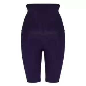 Reebok Lux Maternity Shorts Womens - Purple