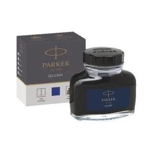 Parker Quink Bottled Ink Permanent Bottle Blue 1950376