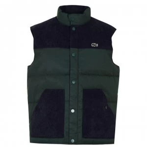 Lacoste L!VE Cord Gilet - Navy CJ9