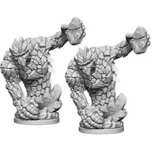 Pathfinder Deep Cuts Unpainted Miniatures - Medium Earth Elemental