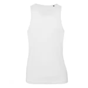 B&C Mens Inspire Tank (2XL) (White)