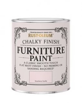 Rust-Oleum Rust-Oleum Chalky Furniture Paint Strawbrry Vanilla 750Ml