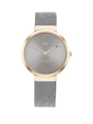 Tommy Hilfiger Libby Ladies Watch, Silver, Women