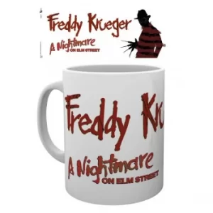 Nightmare On Elm Street Freddy Mug