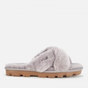 UGG Womens Fuzzette Sheepskin Slide Slippers - Soft Amethyst - UK 3