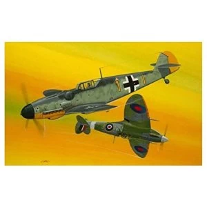 Combat Set Messerschmitt Bf109G-10 & Spitfire Mk.V Revell Model Kit