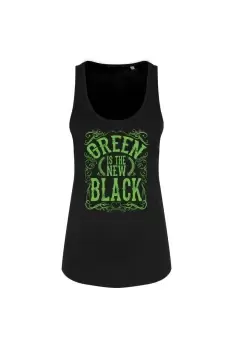 Green Is The New Black Tank Top