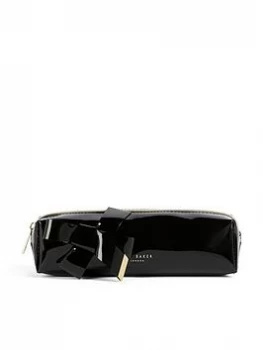 Ted Baker Nikara Knot Bow Brush Case - Black, Women