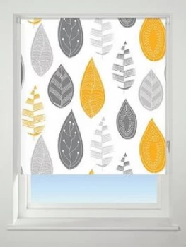 Leaf Blackout Roller Blind