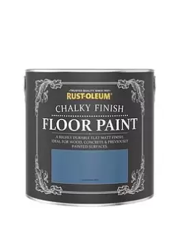 Rust-Oleum Chalky Floor Paint Cornflower Blue 2.5L