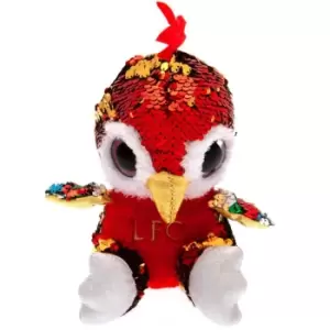 Liverpool FC Parrot Plush Toy (One Size) (Red/White)