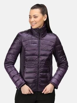 Regatta Keava Quilted Jacket - Dark Purple, Dark Purple, Size 8, Women