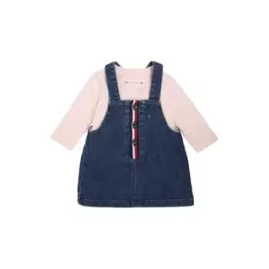 Tommy Hilfiger Baby Dungaree Set - Pink