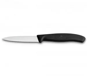 Swiss Classic Paring Knife (black, 8 cm)