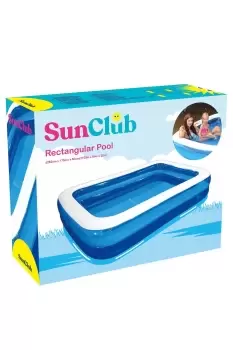 Benross Inflatable Family Size Pool - Size: 2.6mtr - Blue