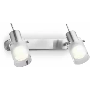 2-light ELIS chrome wall light