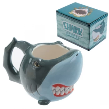 Ceramic Shark Shaped Collectable Mug