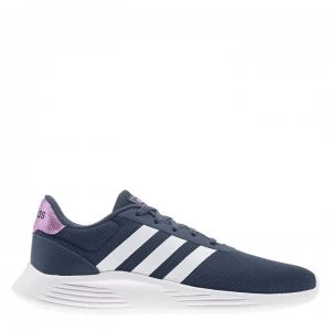 adidas Lite Racer 2 Junior Girls Trainers - Navy/WhiteLilac