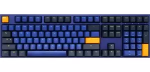 Ducky One 2 Horizon keyboard USB UK English Black, Blue, Yellow