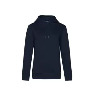 B&C Womens/Ladies Queen Hoodie (XL) (Navy)